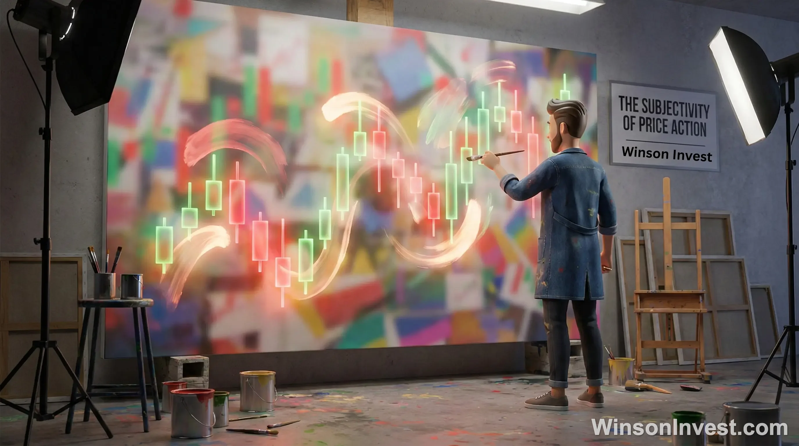 K 線形態的主觀性