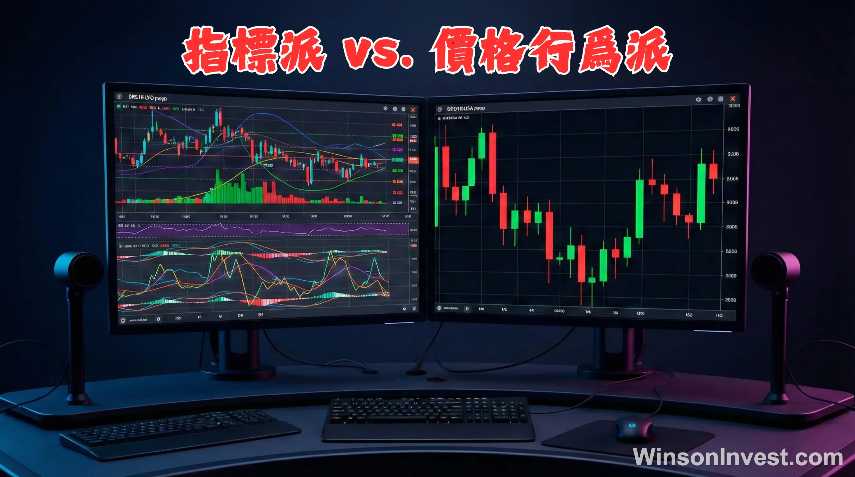 指標派 vs. 價格行爲派：裸 K 線真的比技術指標強嗎？