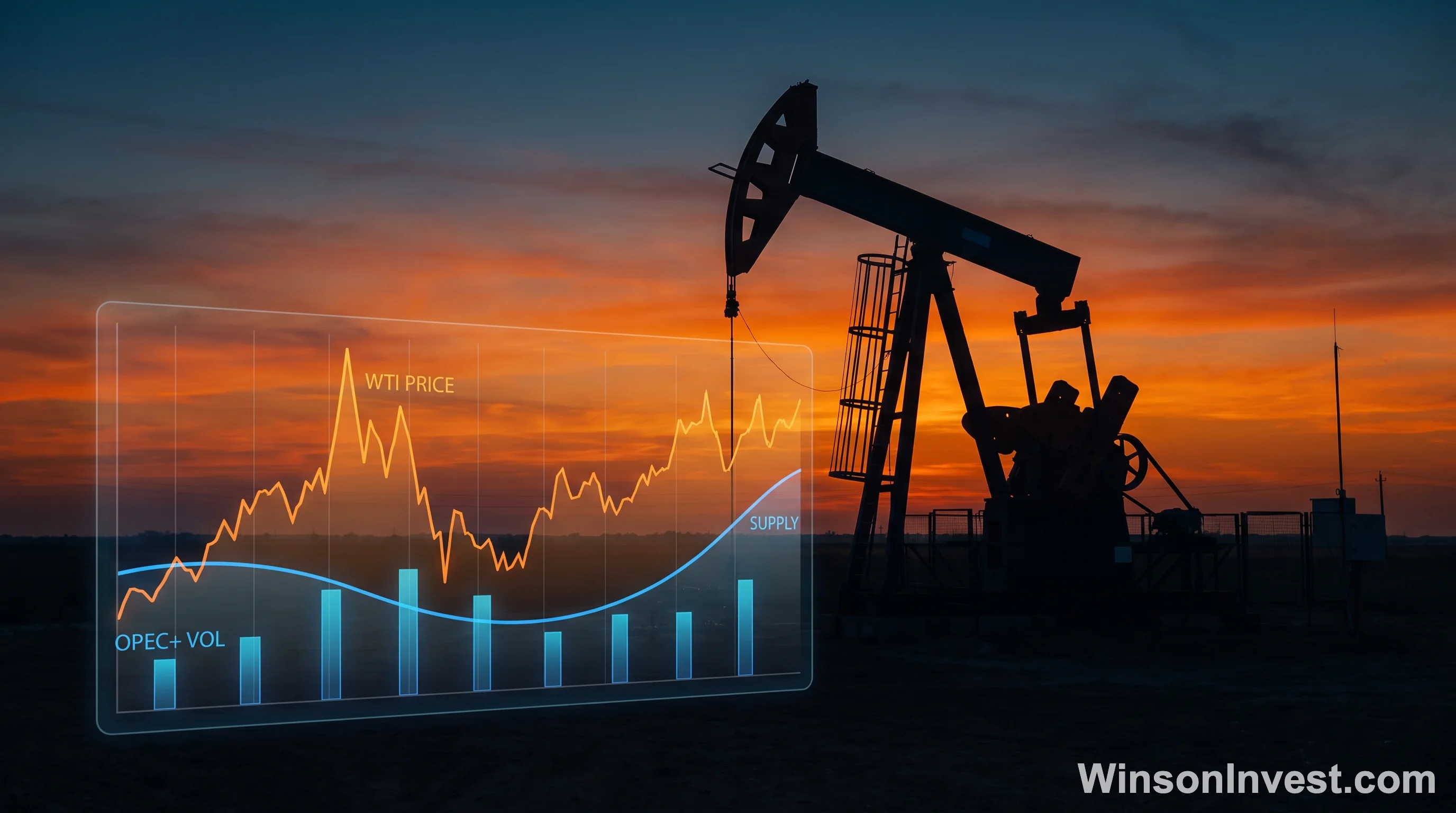 OPEC+ 增產與 WTI 原油價位